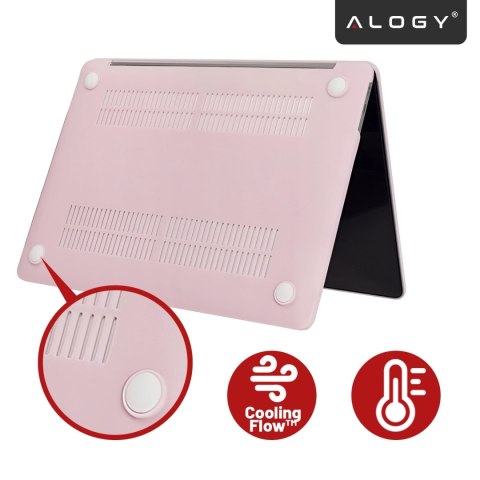 Etui do Apple MacBook Air 13 / 13.3" 2018-2021 (M1 A2337/A2179/A1932) - elastyczna, matowa obudowa ochronna, lekka i odporna - A