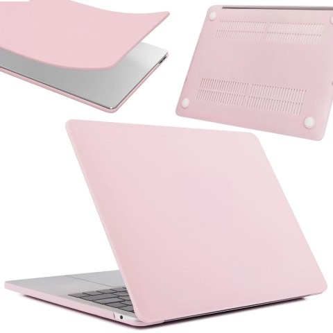 Etui do Apple MacBook Air 13 / 13.3" 2018-2021 (M1 A2337/A2179/A1932) - elastyczna, matowa obudowa ochronna, lekka i odporna - A