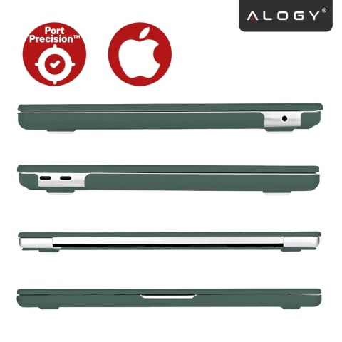Etui do Apple MacBook Air 13 / 13.3" 2018-2021 (M1 A2337/A2179/A1932) - elastyczna, matowa obudowa ochronna, lekka i odporna - A