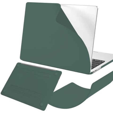 Etui do Apple MacBook Air 13 / 13.3" 2018-2021 (M1 A2337/A2179/A1932) - elastyczna, matowa obudowa ochronna, lekka i odporna - A