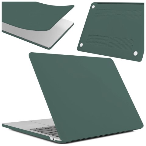 Etui do Apple MacBook Air 13 / 13.3" 2018-2021 (M1 A2337/A2179/A1932) - elastyczna, matowa obudowa ochronna, lekka i odporna - A