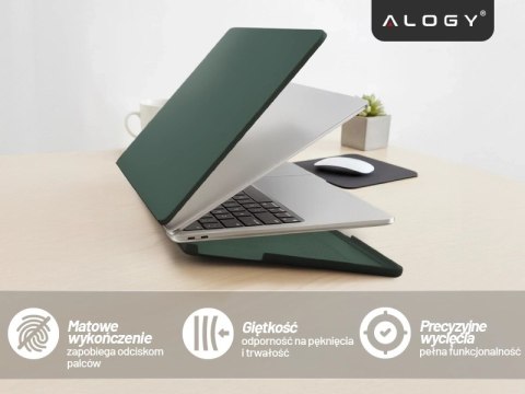 Etui do Apple MacBook Air 13 / 13.3" 2018-2021 (M1 A2337/A2179/A1932) - elastyczna, matowa obudowa ochronna, lekka i odporna - A