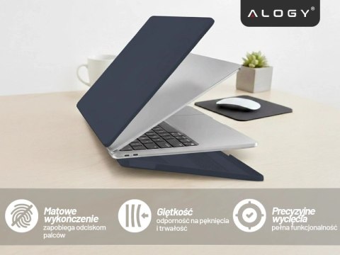 Etui do Apple MacBook Air 13 / 13.3" 2018-2021 (M1 A2337/A2179/A1932) - elastyczna, matowa obudowa ochronna, lekka i odporna - A