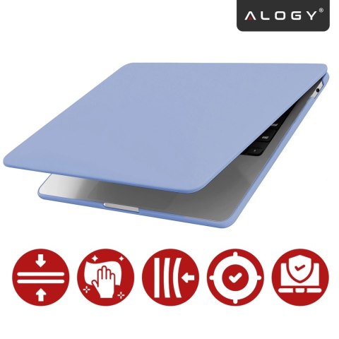 Etui do Apple MacBook Air 13 / 13.3" 2018-2021 (M1 A2337/A2179/A1932) - elastyczna, matowa obudowa ochronna, lekka i odporna - A
