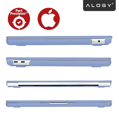 Etui do Apple MacBook Air 13 / 13.3" 2018-2021 (M1 A2337/A2179/A1932) - elastyczna, matowa obudowa ochronna, lekka i odporna - A