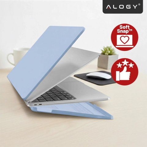 Etui do Apple MacBook Air 13 / 13.3" 2018-2021 (M1 A2337/A2179/A1932) - elastyczna, matowa obudowa ochronna, lekka i odporna - A