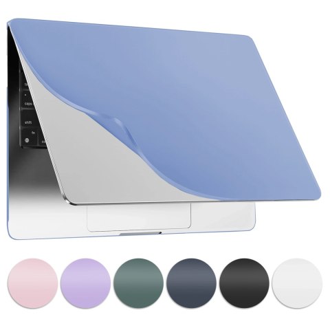 Etui do Apple MacBook Air 13 / 13.3" 2018-2021 (M1 A2337/A2179/A1932) - elastyczna, matowa obudowa ochronna, lekka i odporna - A