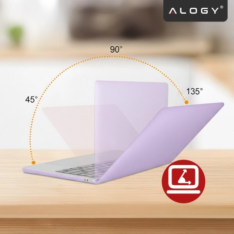 Etui do Apple MacBook Air 13 / 13.3" 2018-2021 (M1 A2337/A2179/A1932) - elastyczna, matowa obudowa ochronna, lekka i odporna - A