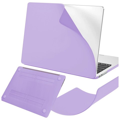 Etui do Apple MacBook Air 13 / 13.3" 2018-2021 (M1 A2337/A2179/A1932) - elastyczna, matowa obudowa ochronna, lekka i odporna - A