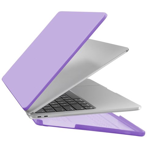 Etui do Apple MacBook Air 13 / 13.3" 2018-2021 (M1 A2337/A2179/A1932) - elastyczna, matowa obudowa ochronna, lekka i odporna - A