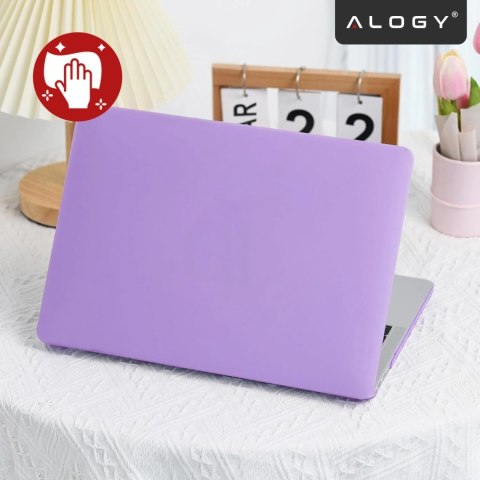 Etui do Apple Macbook Air 13.6 2022-2025 (M2/M3/M4) - elastyczna, matowa obudowa ochronna, lekka i odporna - Alogy AirGuard™ Fio