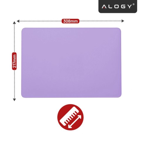 Etui do Apple Macbook Air 13.6 2022-2025 (M2/M3/M4) - elastyczna, matowa obudowa ochronna, lekka i odporna - Alogy AirGuard™ Fio