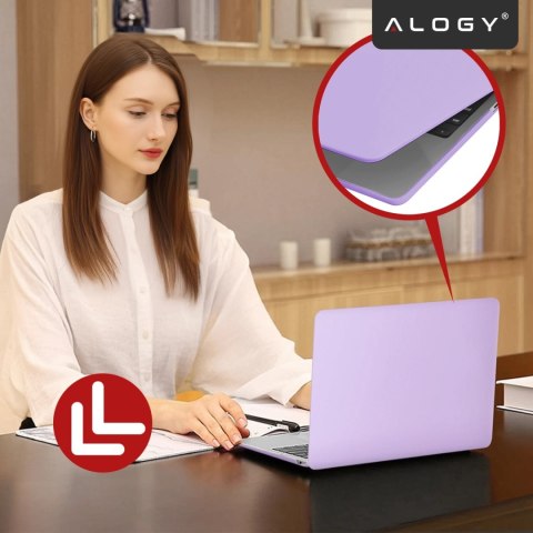 Etui do Apple Macbook Air 13.6 2022-2025 (M2/M3/M4) - elastyczna, matowa obudowa ochronna, lekka i odporna - Alogy AirGuard™ Fio