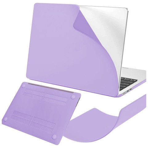 Etui do Apple Macbook Air 13.6 2022-2025 (M2/M3/M4) - elastyczna, matowa obudowa ochronna, lekka i odporna - Alogy AirGuard™ Fio