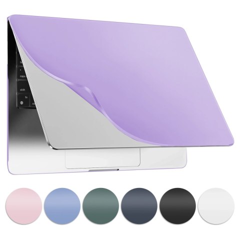 Etui do Apple Macbook Air 13.6 2022-2025 (M2/M3/M4) - elastyczna, matowa obudowa ochronna, lekka i odporna - Alogy AirGuard™ Fio