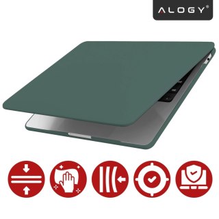 Etui do Apple Macbook Air 13.6 2022-2025 (M2/M3/M4) - elastyczna, matowa obudowa ochronna, lekka i odporna - Alogy AirGuard™ Zie