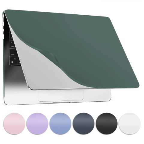 Etui do Apple Macbook Air 13.6 2022-2025 (M2/M3/M4) - elastyczna, matowa obudowa ochronna, lekka i odporna - Alogy AirGuard™ Zie