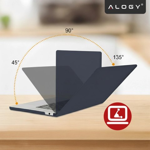 Etui do Apple Macbook Air 15 2023-2025 (M2/M3/M4) - elastyczna, matowa obudowa ochronna, lekka i odporna - Alogy AirGuard™ Grana
