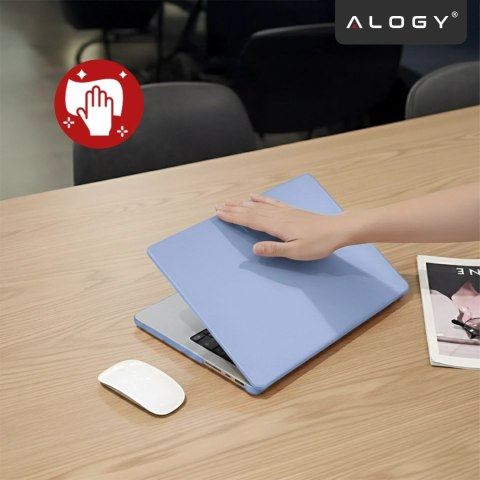 Etui do Apple Macbook Air 15 2023-2025 (M2/M3/M4) - elastyczna, matowa obudowa ochronna, lekka i odporna - Alogy AirGuard™ Lawen