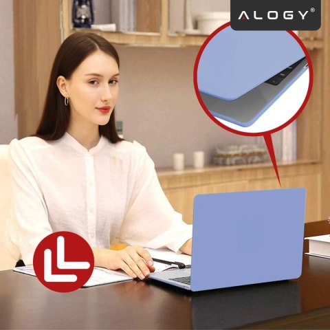 Etui do Apple Macbook Air 15 2023-2025 (M2/M3/M4) - elastyczna, matowa obudowa ochronna, lekka i odporna - Alogy AirGuard™ Lawen