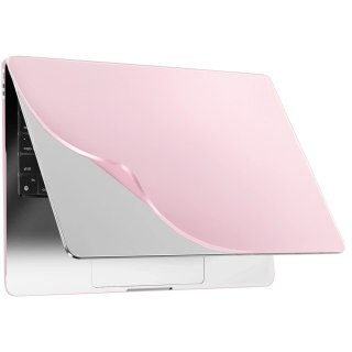Etui do Apple Macbook Air 15 2023-2025 (M2/M3/M4) - elastyczna, matowa obudowa ochronna, lekka i odporna - Alogy AirGuard™ Różow