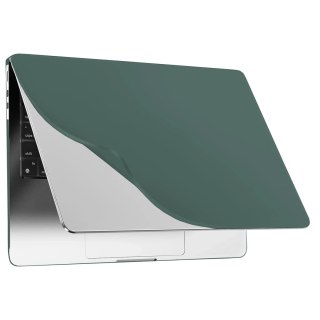 Etui do Apple Macbook Air 15 2023-2025 (M2/M3/M4) - elastyczna, matowa obudowa ochronna, lekka i odporna - Alogy AirGuard™ Zielo