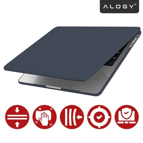 Etui do Apple Macbook Pro 14 2021-2024 (M1/M2/M3/M4) - elastyczna, matowa obudowa ochronna, lekka i odporna - Alogy AirGuard™ Gr