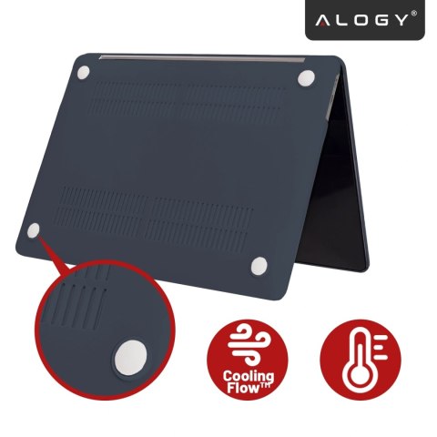 Etui do Apple Macbook Pro 14 2021-2024 (M1/M2/M3/M4) - elastyczna, matowa obudowa ochronna, lekka i odporna - Alogy AirGuard™ Gr
