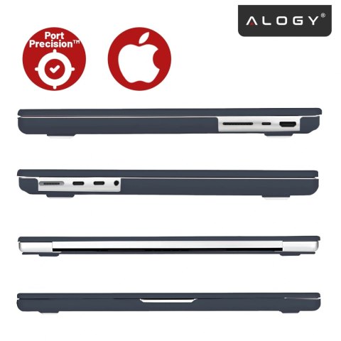 Etui do Apple Macbook Pro 14 2021-2024 (M1/M2/M3/M4) - elastyczna, matowa obudowa ochronna, lekka i odporna - Alogy AirGuard™ Gr