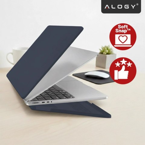 Etui do Apple Macbook Pro 14 2021-2024 (M1/M2/M3/M4) - elastyczna, matowa obudowa ochronna, lekka i odporna - Alogy AirGuard™ Gr