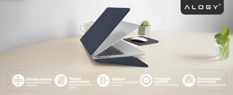 Etui do Apple Macbook Pro 14 2021-2024 (M1/M2/M3/M4) - elastyczna, matowa obudowa ochronna, lekka i odporna - Alogy AirGuard™ Gr
