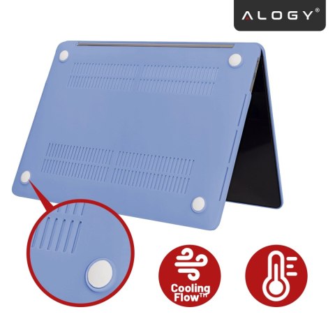 Etui do Apple Macbook Pro 14 2021-2024 (M1/M2/M3/M4) - elastyczna, matowa obudowa ochronna, lekka i odporna - Alogy AirGuard™ La