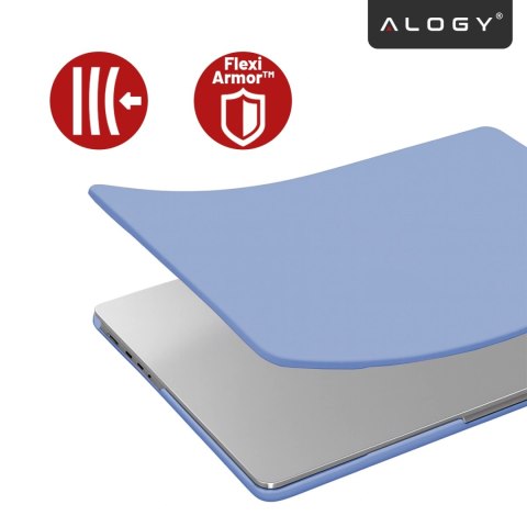 Etui do Apple Macbook Pro 14 2021-2024 (M1/M2/M3/M4) - elastyczna, matowa obudowa ochronna, lekka i odporna - Alogy AirGuard™ La