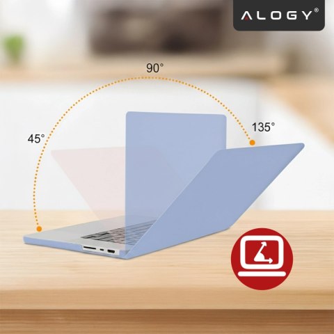 Etui do Apple Macbook Pro 14 2021-2024 (M1/M2/M3/M4) - elastyczna, matowa obudowa ochronna, lekka i odporna - Alogy AirGuard™ La