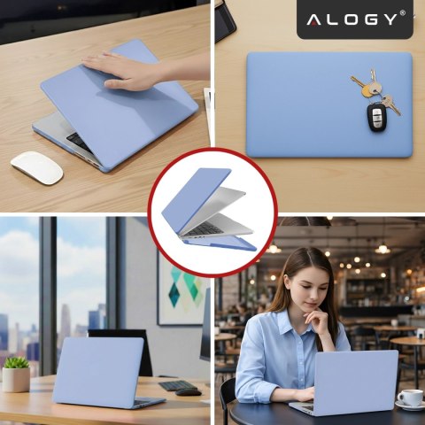 Etui do Apple Macbook Pro 14 2021-2024 (M1/M2/M3/M4) - elastyczna, matowa obudowa ochronna, lekka i odporna - Alogy AirGuard™ La