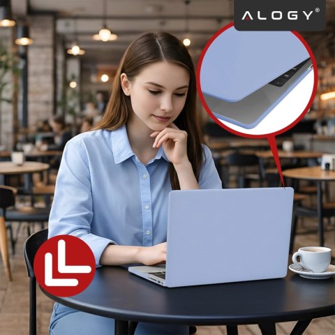 Etui do Apple Macbook Pro 14 2021-2024 (M1/M2/M3/M4) - elastyczna, matowa obudowa ochronna, lekka i odporna - Alogy AirGuard™ La