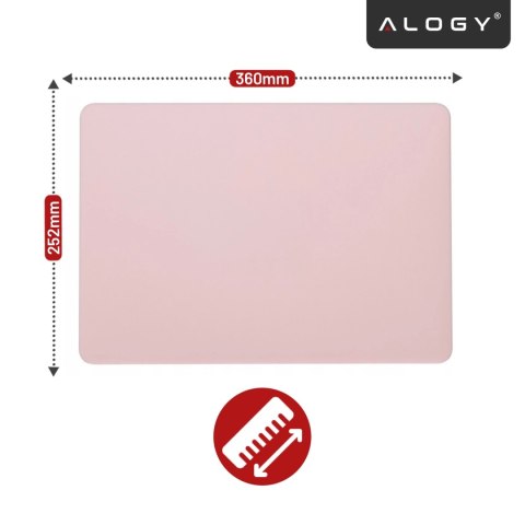 Etui do Apple Macbook Pro 16 2021-2025 (M1/M2/M3/M4) - elastyczna, matowa obudowa ochronna, lekka i odporna - Alogy AirGuard™ Ró