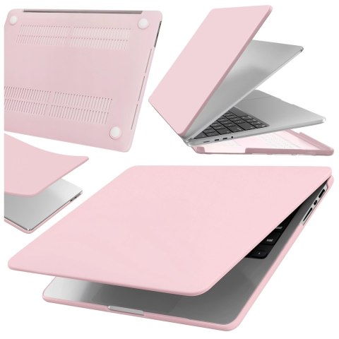 Etui do Apple Macbook Pro 16 2021-2025 (M1/M2/M3/M4) - elastyczna, matowa obudowa ochronna, lekka i odporna - Alogy AirGuard™ Ró