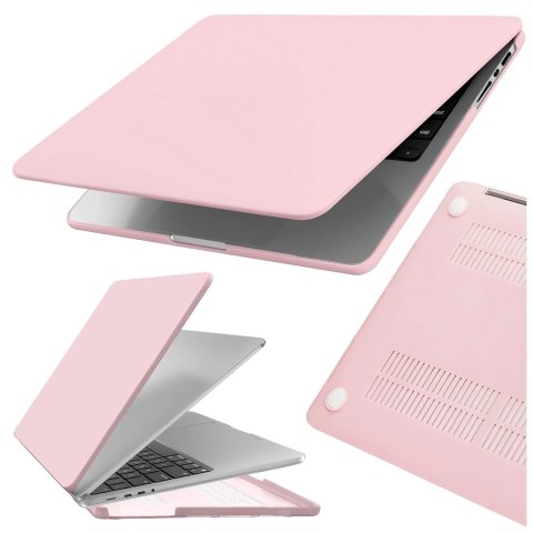 Etui do Apple Macbook Pro 16 2021-2025 (M1/M2/M3/M4) - elastyczna, matowa obudowa ochronna, lekka i odporna - Alogy AirGuard™ Ró