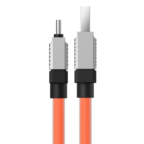 Kabel Baseus CoolPlay USB do USB-C 2m 100W Pomarańczowy