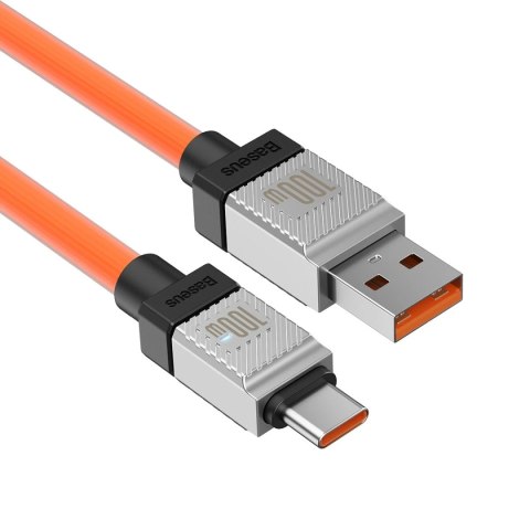 Kabel Baseus CoolPlay USB do USB-C 2m 100W Pomarańczowy