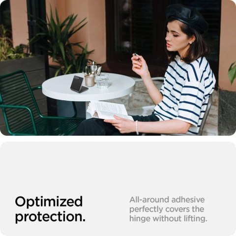 Szkło Hartowane do Galaxy Z Flip 7 Spigen Glas.TR EZ Fit 1-Pack Clear