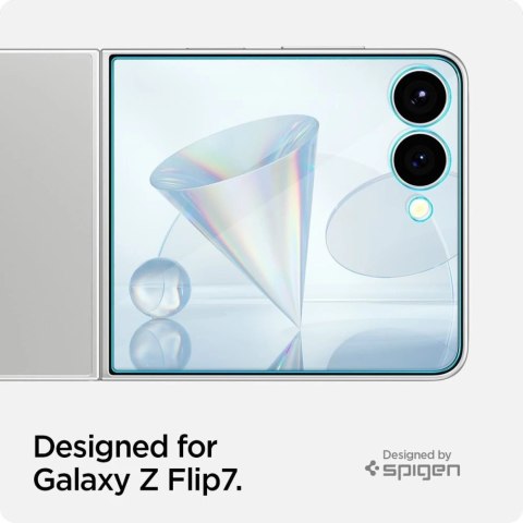 Szkło Spigen Glas.TR EZ Fit Galaxy Z Flip 7 2-Pack Clear