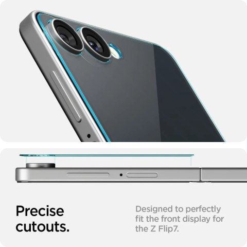 Szkło Spigen Glas.TR EZ Fit Galaxy Z Flip 7 2-Pack Clear