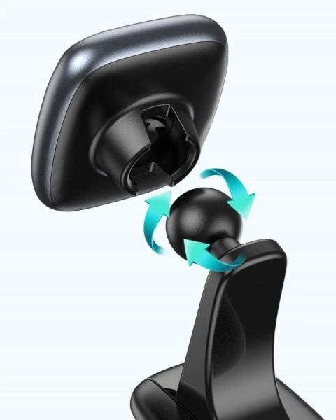 Uchwyt Magnetyczny Wozinsky WUMTD na Deskę Samochodową Czarny