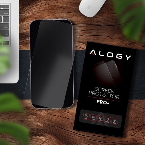 2x Szkło Hartowane Ochronne 9H do Apple iPhone 17, Wzmocnione i Odporne na Zarysowania, Łatwy Montaż Bez Bąbelków, Alogy Heavy P