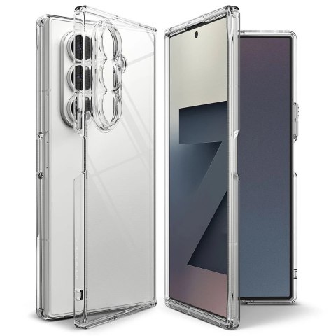 Etui Ochronne Ringke Fusion do Galaxy Z Fold 7 Przezroczyste Clear