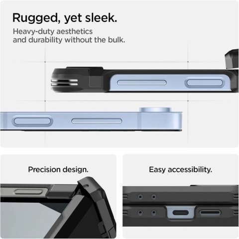 Etui do Galaxy Z Flip 6 / 7 FE Spigen Tough Armor Mag MagSafe Black