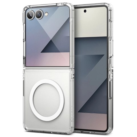 Etui do Galaxy Z Flip 7 Ringke Fusion Magnetic MagSafe Clear