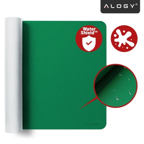 Podkładka na biurko 100×50 cm - antypoślizgowa mata ochronna z eleganckiej ekoskóry PU, pod mysz i klawiaturę, stylowa i trwała 